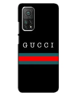 Чехол для Xiaomi Mi 10T с картинкой «Gucci — красный пояс»