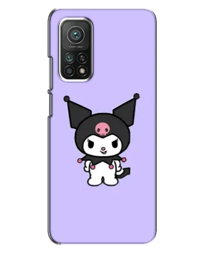 Чехол для Xiaomi Mi 10T с картинкой «Kuromi — нежный фиолетовый»