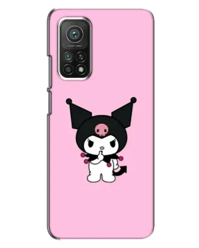 Чехол для Xiaomi Mi 10T с картинкой «Kuromi — розовая нежность»
