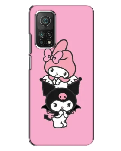 Чехол для Xiaomi Mi 10T с картинкой «My Melody и Kuromi»