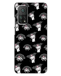 Чехол для Xiaomi Mi 10T с картинкой «Черный паттерн Kuromi» Чехол для Xiaomi Mi 10T с картинкой «Черный паттерн Kuromi»
