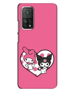 Чехол для Xiaomi Mi 10T с картинкой «Kuromi и My Melody» Чехол для Xiaomi Mi 10T с картинкой «Kuromi и My Melody»