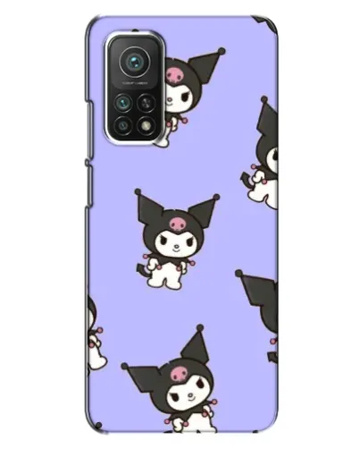 Чехол для Xiaomi Mi 10T с картинкой «Паттерн с Kuromi»