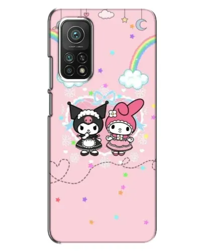 Чехол для Xiaomi Mi 10T с картинкой «My Melody и Kuromi»