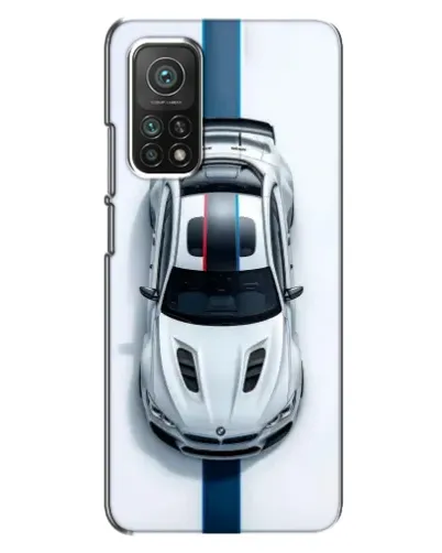 Чехол для Xiaomi Mi 10T с картинкой «Вид сверху — BMW M»