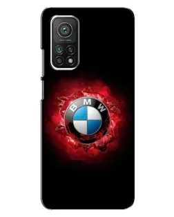 Чехол для Xiaomi Mi 10T с картинкой «Логотип BMW — вспышка»