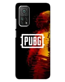 Чохол для Xiaomi Mi 10T з картинкою «Яскравий логотип PUBG»