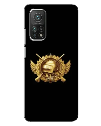 Чехол для Xiaomi Mi 10T с картинкой «PUBG — оранжевый градиент»