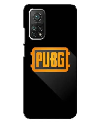 Чехол для Xiaomi Mi 10T с картинкой «PUBG — рамка лого»