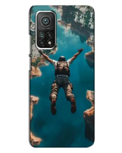 Чехол для Xiaomi Mi 10T с картинкой «PUBG — свободное падение»