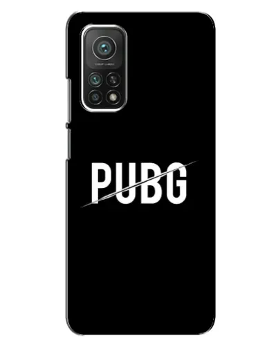 Чехол для Xiaomi Mi 10T с картинкой «PUBG — белый логотип»