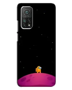 Чохол для Xiaomi Mi 10T з картинкою «Самотній герой на планеті»