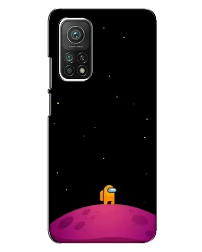 Чехол для Xiaomi Mi 10T с картинкой «Одинокий герой на планете»