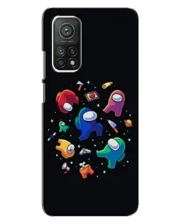 Чехол для Xiaomi Mi 10T с картинкой «Among Us космос»