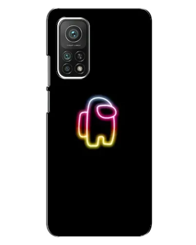 Чехол для Xiaomi Mi 10T с картинкой «Among Us градиент»