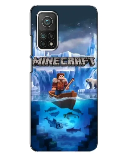 Чехол для Xiaomi Mi 10T с картинкой «Minecraft ледяной мир» Чехол для Xiaomi Mi 10T с картинкой «Minecraft ледяной мир»