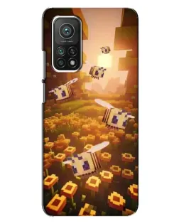 Чехол для Xiaomi Mi 10T с картинкой «Поле подсолнухов»