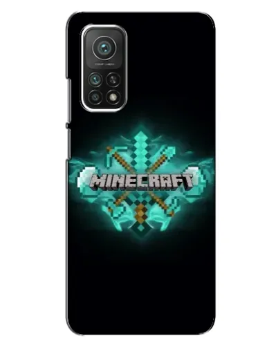 Чехол для Xiaomi Mi 10T с картинкой «Minecraft Diamond лого» Чехол для Xiaomi Mi 10T с картинкой «Minecraft Diamond лого»