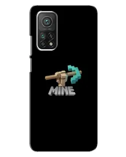 Чехол для Xiaomi Mi 10T с картинкой «Алмазная кирка»