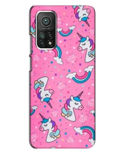 Чехол для Xiaomi Mi 10T с картинкой «Unicorn паттерн розовый» Чехол для Xiaomi Mi 10T с картинкой «Unicorn паттерн розовый»