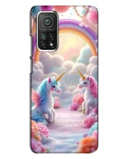 Чехол для Xiaomi Mi 10T с картинкой «Радуга и единороги» Чехол для Xiaomi Mi 10T с картинкой «Радуга и единороги»