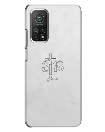 Чехол для Xiaomi Mi 10T с картинкой «Иоанна 3:16 Крест» Чехол для Xiaomi Mi 10T с картинкой «Иоанна 3:16 Крест»