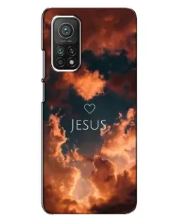 Чохол для Xiaomi Mi 10T з картинкою «Сяйво Імені Jesus»