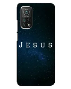 Чехол для Xiaomi Mi 10T с картинкой «Звездное небо Jesus»