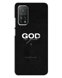 Чехол для Xiaomi Mi 10T с картинкой «GOD — Бог над всем»