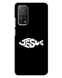 Чохол для Xiaomi Mi 10T з картинкою «Риба  Jesus»