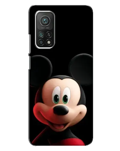 Чехол для Xiaomi Mi 10T с картинкой «Улыбающийся Микки Маус»
