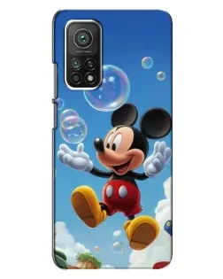 Чехол для Xiaomi Mi 10T с картинкой «Mickey и мыльные пузыри» Чехол для Xiaomi Mi 10T с картинкой «Mickey и мыльные пузыри»