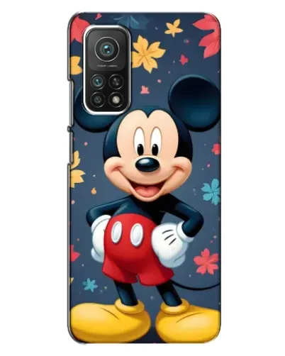 Чехол для Xiaomi Mi 10T с картинкой «Осенний Mickey Mouse»