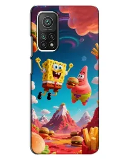 Чехол для Xiaomi Mi 10T с картинкой «Космический фастфуд» Чехол для Xiaomi Mi 10T с картинкой «Космический фастфуд»