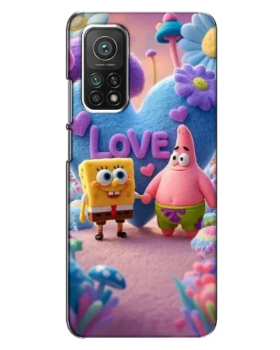 Чехол для Xiaomi Mi 10T с картинкой «Губка Боб Патрик» Чехол для Xiaomi Mi 10T с картинкой «Губка Боб Патрик»