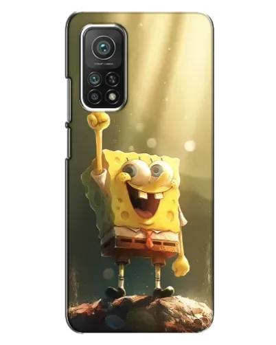 Чехол для Xiaomi Mi 10T с картинкой «Сияющий Спанч Боб» Чехол для Xiaomi Mi 10T с картинкой «Сияющий Спанч Боб»