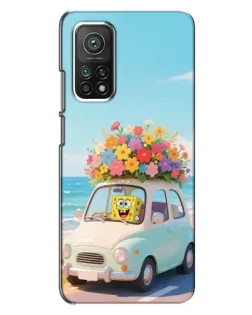 Чехол для Xiaomi Mi 10T с картинкой «Автомобильное путешествие»