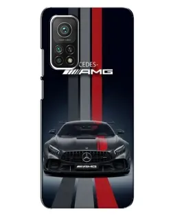 Чехол для Xiaomi Mi 10T с картинкой «Mercedes — белый карбон» Чехол для Xiaomi Mi 10T с картинкой «Mercedes — белый карбон»