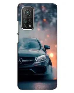 Чехол для Xiaomi Mi 10T с картинкой «Mercedes — ночной город» Чехол для Xiaomi Mi 10T с картинкой «Mercedes — ночной город»
