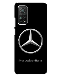 Чехол для Xiaomi Mi 10T с картинкой «Mercedes Silver Logo»