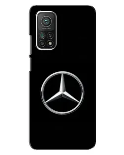 Чехол для Xiaomi Mi 10T с картинкой «Mercedes классический лого»