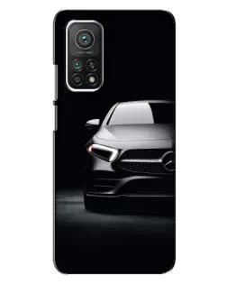 Чехол для Xiaomi Mi 10T с картинкой «Свет фар Mercedes»