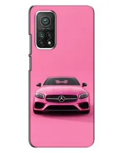 Чехол для Xiaomi Mi 10T с картинкой «Розовый Mercedes AMG» Чехол для Xiaomi Mi 10T с картинкой «Розовый Mercedes AMG»