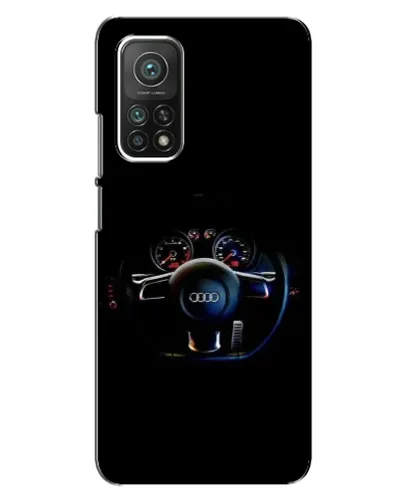 Чехол для Xiaomi Mi 10T с картинкой «Салон Audi — руль» Чехол для Xiaomi Mi 10T с картинкой «Салон Audi — руль»