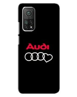 Чехол для Xiaomi Mi 10T с картинкой «Логотип Audi Heart» Чехол для Xiaomi Mi 10T с картинкой «Логотип Audi Heart»