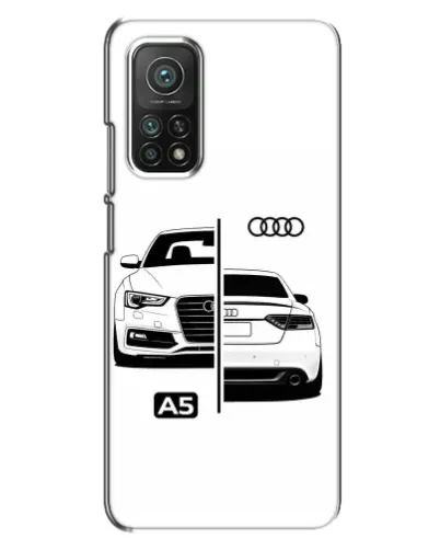 Чехол для Xiaomi Mi 10T с картинкой «Audi — контрастный дизайн» Чехол для Xiaomi Mi 10T с картинкой «Audi — контрастный дизайн»