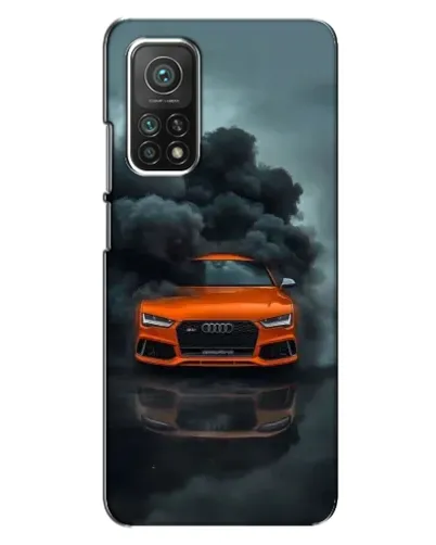 Чехол для Xiaomi Mi 10T с картинкой «Audi в облаках дыма» Чехол для Xiaomi Mi 10T с картинкой «Audi в облаках дыма»