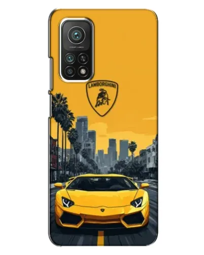 Чехол для Xiaomi Mi 10T с картинкой «Желтый Lamborghini город» Чехол для Xiaomi Mi 10T с картинкой «Желтый Lamborghini город»