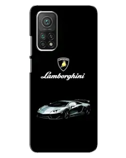 Чехол для Xiaomi Mi 10T с картинкой «Логотип Lamborghini классика»