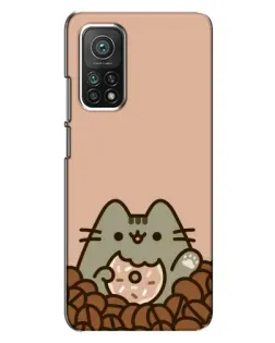 Чехол для Xiaomi Mi 10T с картинкой «Кофейный Пушин» Чехол для Xiaomi Mi 10T с картинкой «Кофейный Пушин»